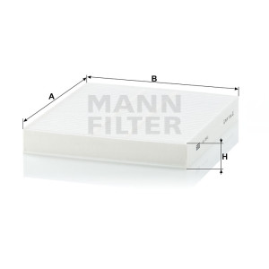 Фильтр салона MANN-FILTER CU 2141